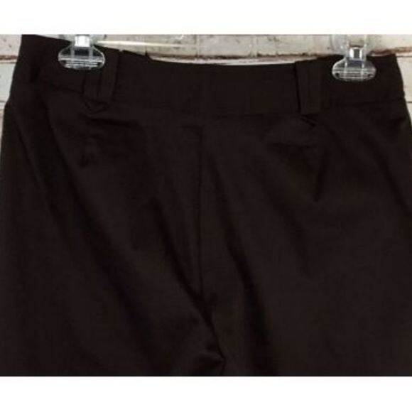 NWT 23rd St. Size 6 Brown Capri Cropped Pants - Picture 5 of 8